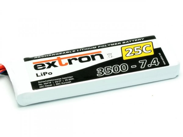 LiPo Akku Extron X2 3500 - 7,4V