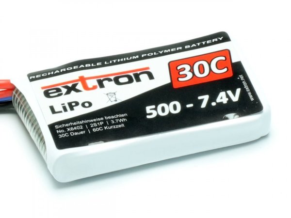 LiPo Akku Extron X2 500 - 7,4V