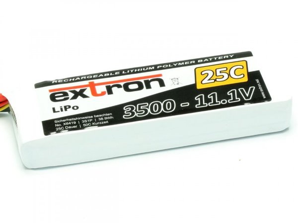 LiPo Akku Extron X2 3500 - 11,1V